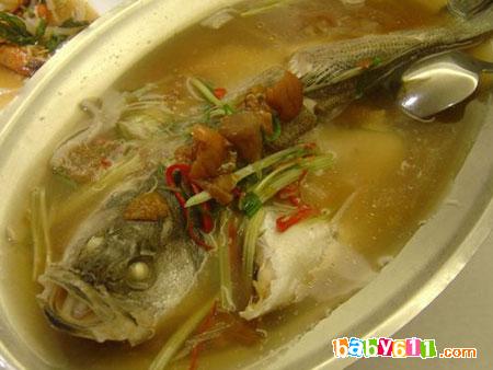 孕妇食谱:清蒸酸梅鱼(图)