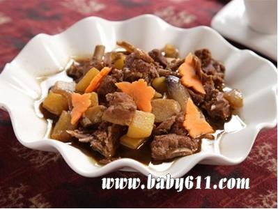 内脏类:胡萝卜炒猪肝 (孕妇贫血食谱)