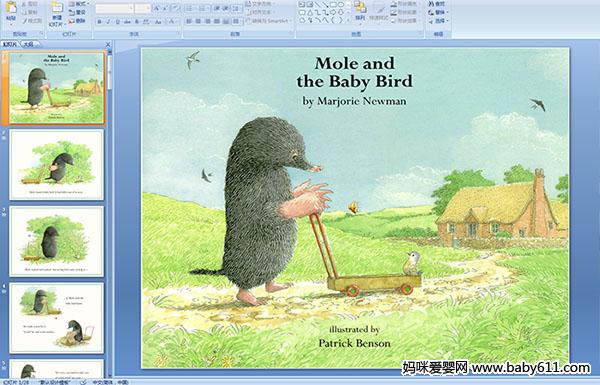 ׶԰汾Ӣ¡mole and the baby bird(С񱦱)
