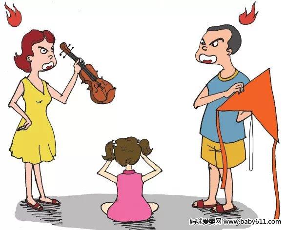 孩子面前夫妻吵架的严重恶果