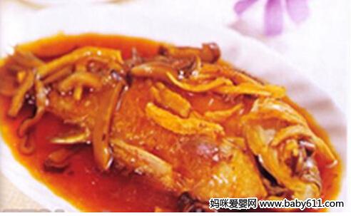参芪烧鲫鱼