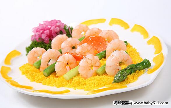 软溜虾仁腰花丁