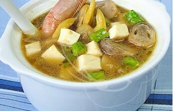 豆腐蔬菜羹