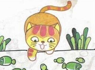 第279天胎教故事《小猫和小鲫鱼》