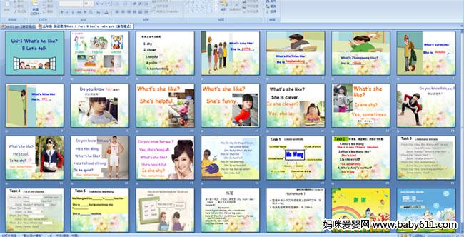 Unit1 What��s he like?B Let��s talk