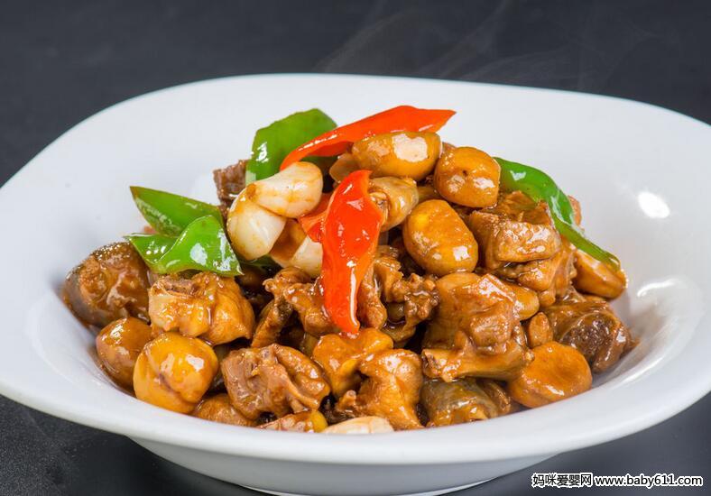 板栗烧鸡
