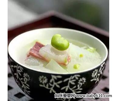 冬瓜火腿片汤