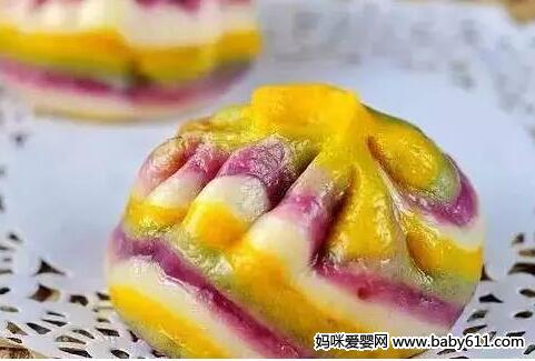 创意彩虹包子