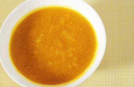 青菜胡萝卜蛋黄羹