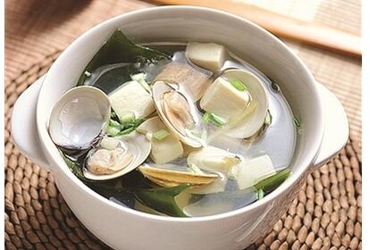 蛤蜊豆腐汤