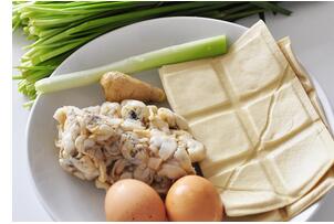 韭菜蛏子馅包子