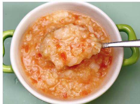 番茄鱼肉粥