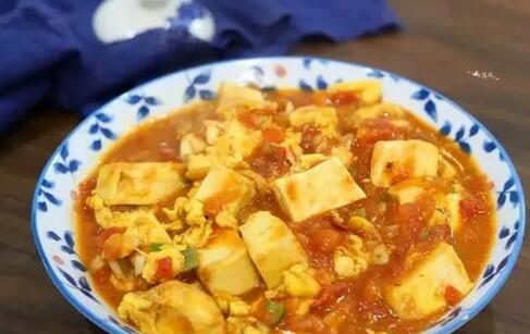西红柿鸡蛋烧豆腐